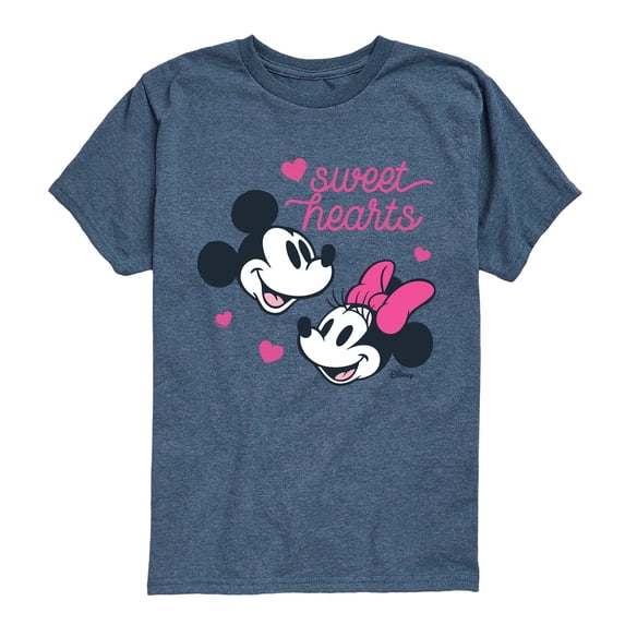 Disney - Sweet Hearts - Youth Boys Short Sleeve Graphic T-Shirt
