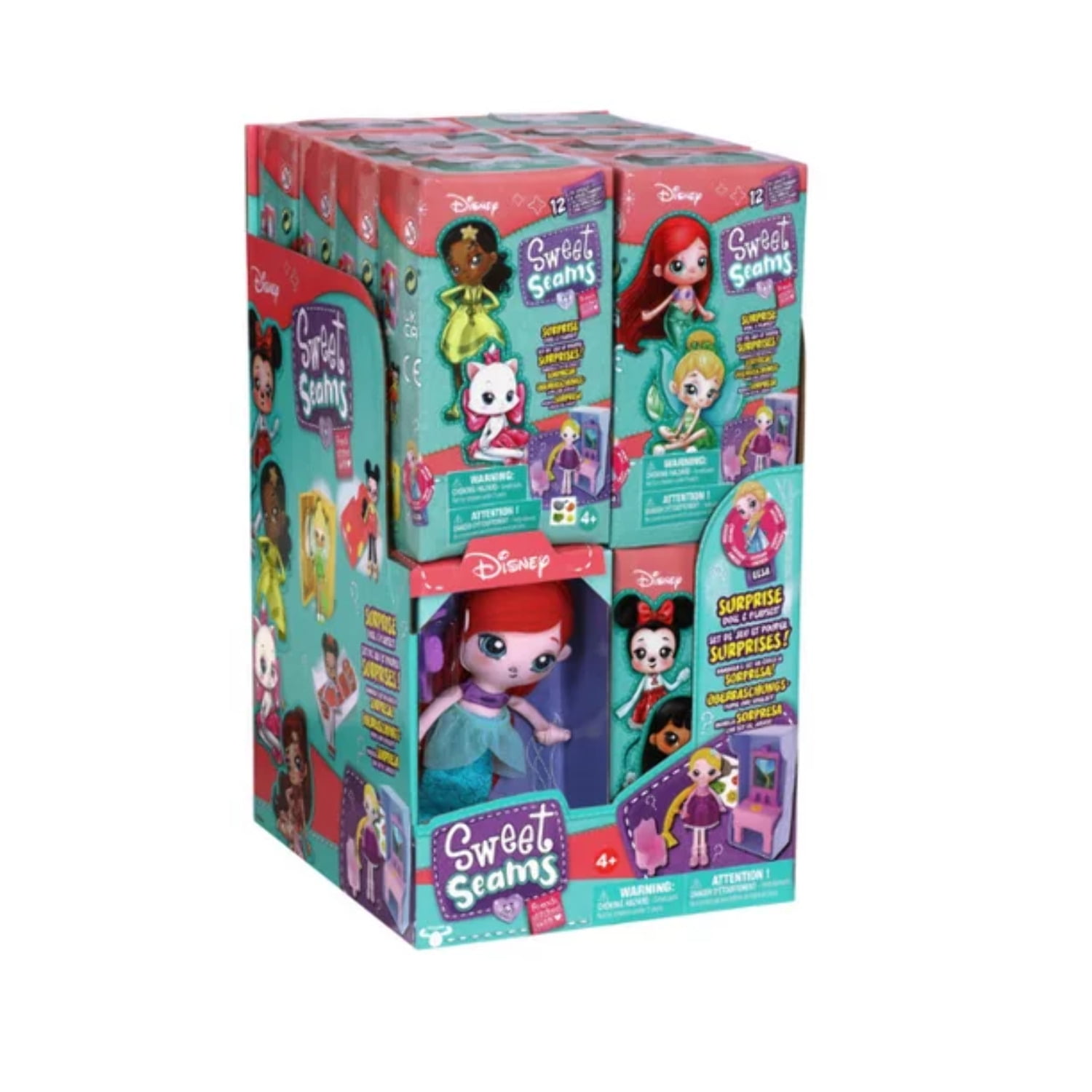 Disney SWEET SEAMS Surprise Doll & Playset (New & Sealed) Green