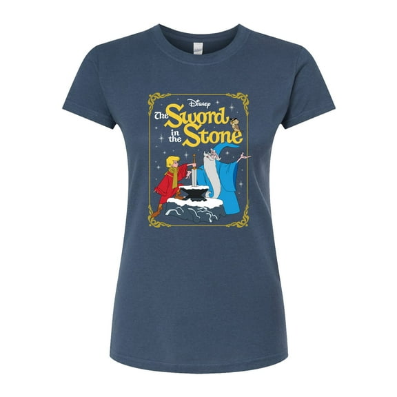 Disney - Sword In The Stone - Juniors Fitted Graphic T-Shirt