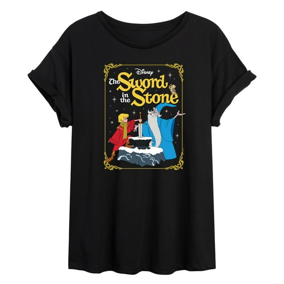 Disney - Sword In The Stone - Juniors Ideal Flowy Muscle T-Shirt