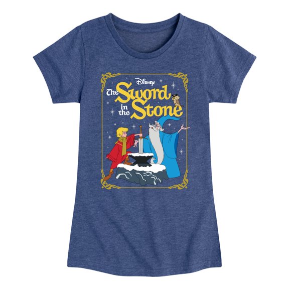 Disney - Sword In The Stone - Toddler & Youth Girls Short Sleeve Graphic T-Shirt