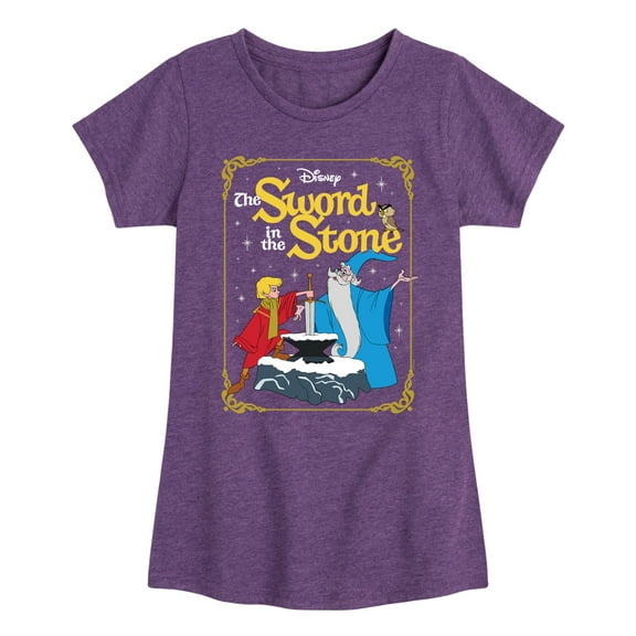 Disney - Sword In The Stone - Toddler & Youth Girls Short Sleeve Graphic T-Shirt