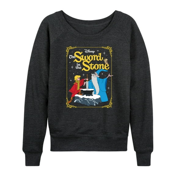 Disney - Sword In The Stone - Women's Lightweight French Terry Long Sleeve Shirt