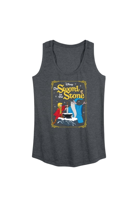 - Sword In The Stone - Women's Racerback Tank Top