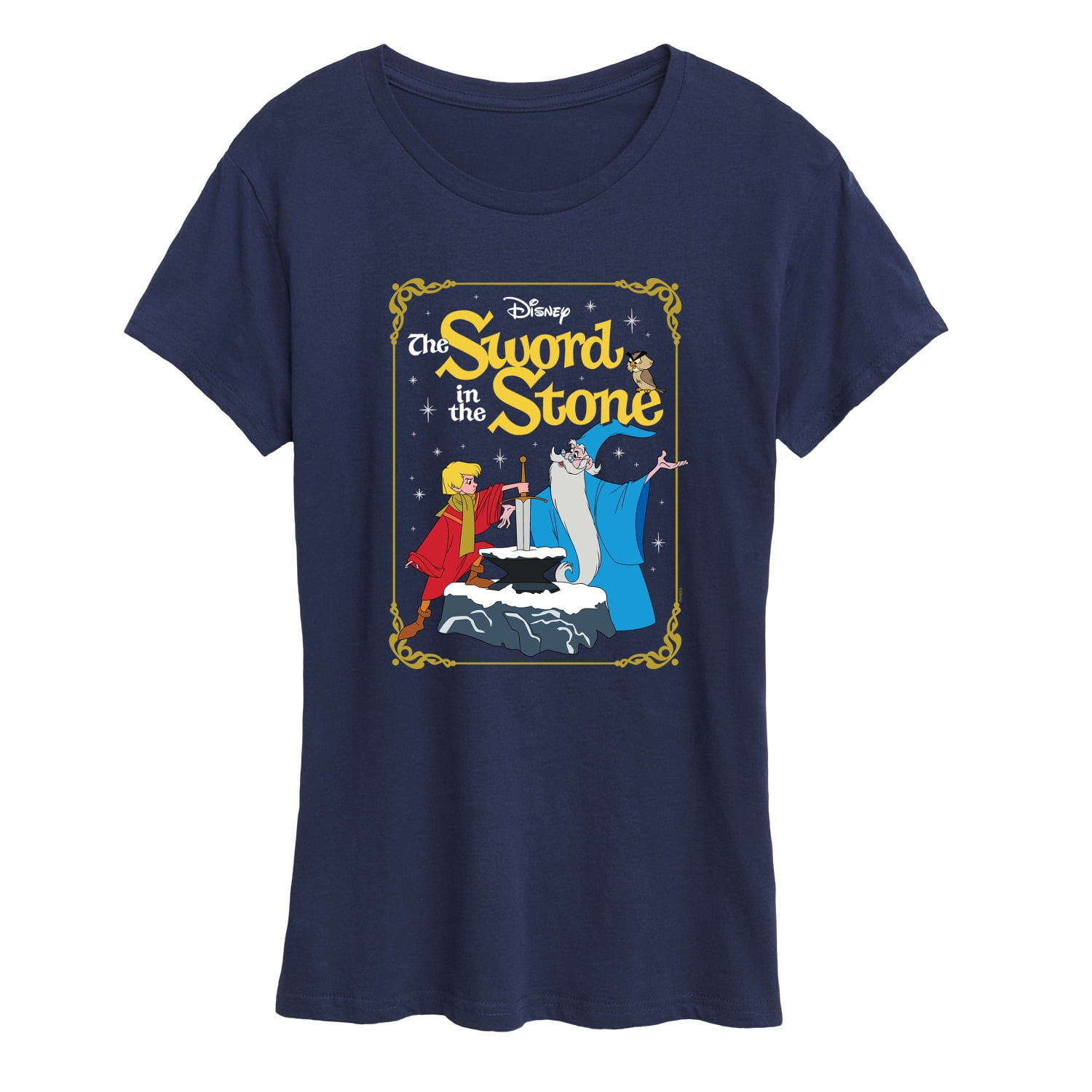 Disney - Sword In The Stone - Women's Short Sleeve Graphic T-Shirt