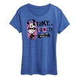 thumbnail image 1 of Disney - Take Chances Make Mistakes Women's Short Sleeve Graphic T-Shirt, 1 of 5