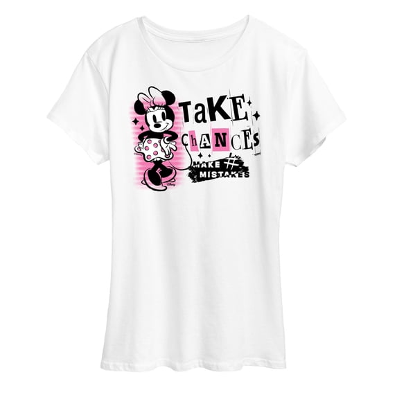 Disney - Take Chances Make Mistakes Women's Short Sleeve Graphic T-Shirt