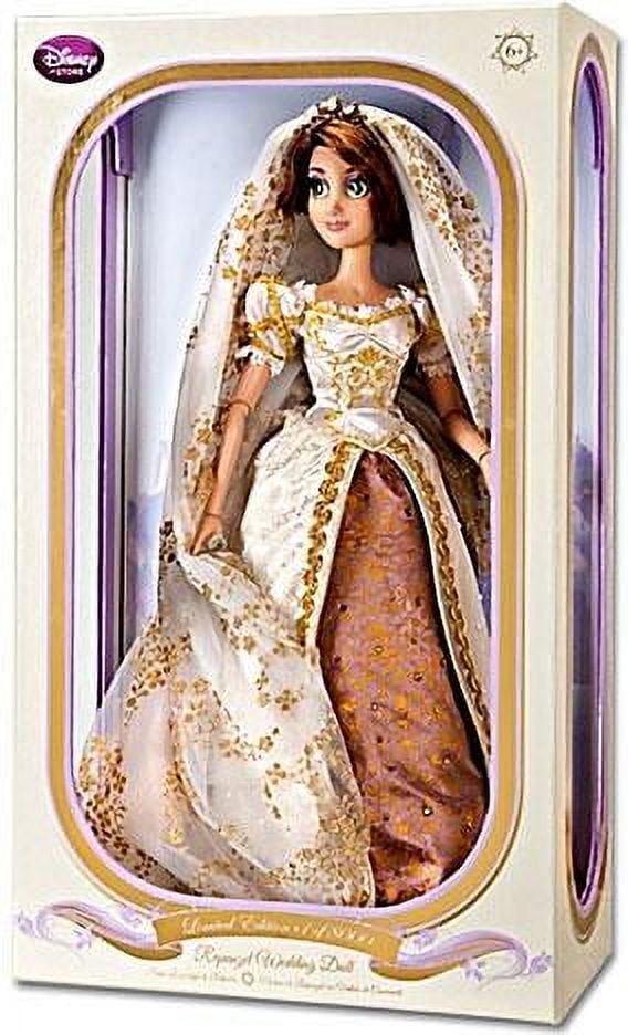 Disney Rapunzel, Tangled Ever After 12” Doll Wedding No Clothes - US Seller