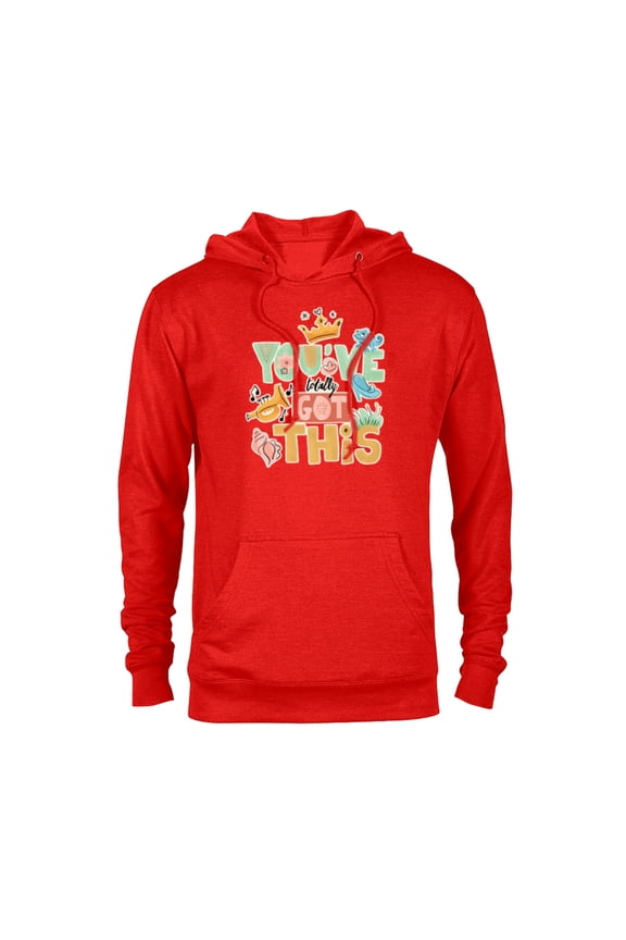 Tangled Pascal You’ve Totally Got This - Pullover Hoodie for Adults - Customized-Red