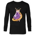 thumbnail image 1 of Disney Tangled Princess Rapunzel Holiday - Long Sleeve T-Shirt for Men - Customized-Black, 1 of 5