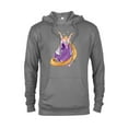 thumbnail image 1 of Disney Tangled Princess Rapunzel Holiday - Pullover Hoodie for Adults - Customized-Graphite Heather, 1 of 5