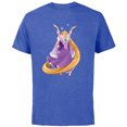 thumbnail image 1 of Disney Tangled Princess Rapunzel Holiday - Short Sleeve Cotton T-Shirt for Adults - Customized-Royal Heather, 1 of 5