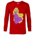thumbnail image 1 of Disney Tangled Princess Rapunzel T-Shirt - Long Sleeve T-Shirt for Men - Customized-New Red, 1 of 5