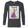 thumbnail image 1 of Disney Tangled Rapunzel Fashion Callouts T-Shirt - Long Sleeve T-Shirt for Men - Customized-Charcoal Heather, 1 of 5