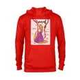 thumbnail image 1 of Disney Tangled Rapunzel Fashion Callouts T-Shirt - Pullover Hoodie for Adults - Customized-Red Heather, 1 of 5