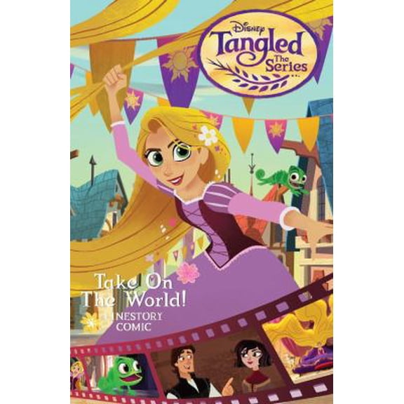 Pre-Owned Disney Tangled: The Series Cinestory Comic: Disney Tangled: The Series: Take on the World Cinestory Comic (Paperback)