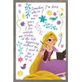 thumbnail image 1 of Disney Tangled - Thoughts Wall Poster, 14.725" x 22.375", Framed, 1 of 5