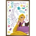 thumbnail image 1 of Disney Tangled - Thoughts Wall Poster, 22.375" x 34", Framed, 1 of 3