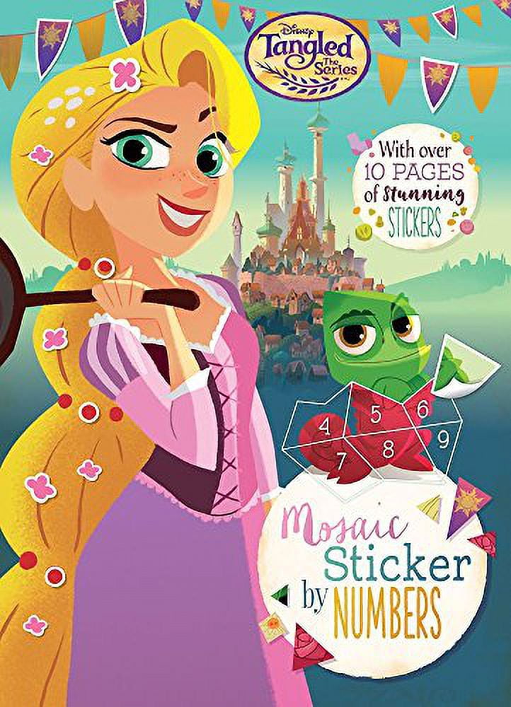 Tangled Numbers Pre-Owned Disney Tangled the Series: Mosaic Sticker by Numbers ...