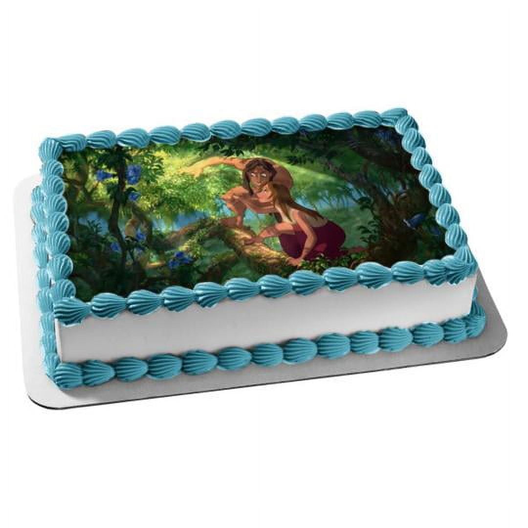 Peter Pan Tinkerbell Custom Personalized Birthday Cake topper Black Acrylic