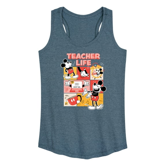 Disney - Teacher Life - Women's Racerback Tank Top