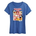 thumbnail image 1 of Disney - Teacher Life - Women's Short Sleeve Graphic T-Shirt, 1 of 4