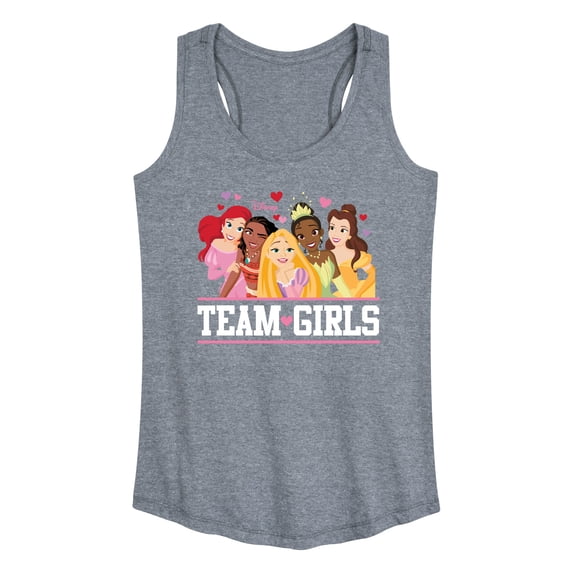 Disney - Team Girls Princesses Graphic Racerback Tank
