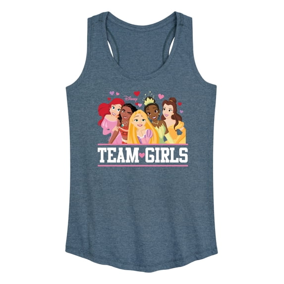 Disney - Team Girls Princesses Graphic Racerback Tank
