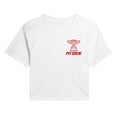 thumbnail image 1 of Disney - Team Lightning Mcqueen Pit Crew - Juniors Cropped Short Sleeve Graphic T-Shirt, 1 of 4