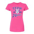 thumbnail image 1 of Disney - Team Minnie- Juniors Fitted Short Sleeve Graphic T-Shirt, 1 of 4