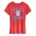 thumbnail image 1 of Disney - Team Minnie- Women's Short Sleeve Graphic T-Shirt, 1 of 4