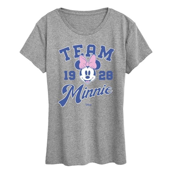 Disney - Team Minnie- Women's Short Sleeve Graphic T-Shirt