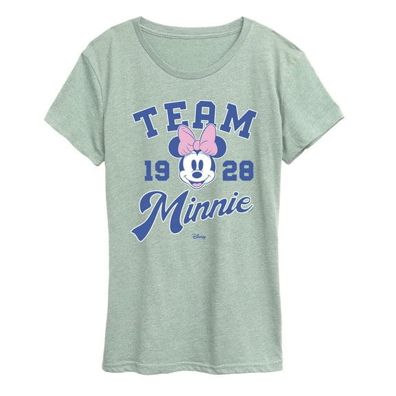 Disney - Team Minnie- Women's Short Sleeve Graphic T-Shirt