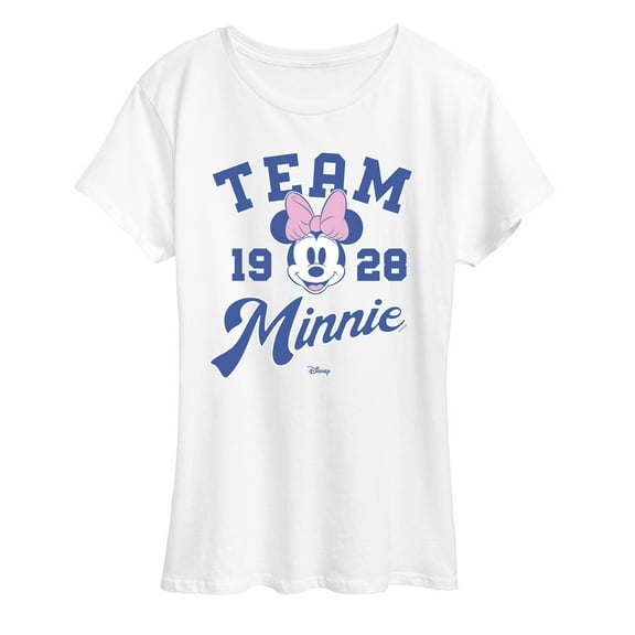 Disney - Team Minnie- Women's Short Sleeve Graphic T-Shirt