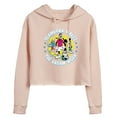 thumbnail image 1 of Disney - Teamwork Group  - Juniors Cropped Pullover Hoodie, 1 of 5