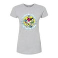 thumbnail image 1 of Disney - Teamwork Group  - Juniors Fitted Graphic T-Shirt, 1 of 5