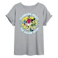 thumbnail image 1 of Disney - Teamwork Group  - Juniors Ideal Flowy Muscle T-Shirt, 1 of 5