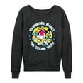 thumbnail image 1 of Disney - Teamwork Group - Women's Lightweight French Terry Long Sleeve Shirt, 1 of 5