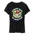 thumbnail image 1 of Disney - Teamwork Group - Women's Short Sleeve Graphic T-Shirt, 1 of 5