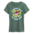 thumbnail image 1 of Disney - Teamwork Group - Women's Short Sleeve Graphic T-Shirt, 1 of 6