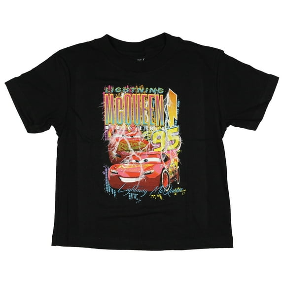 Disney Tee Cars Piston Cup Racing Lightning McQueen Rust-Eze Cartoon Shirt YTHXS