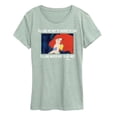 thumbnail image 1 of Disney - Telling Not To Worry Like Water Not Wet - Women's Short Sleeve Graphic T-Shirt, 1 of 3