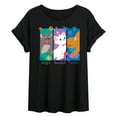 thumbnail image 1 of Disney - The Aristocats - Aristocats Kittens - Women's Oversized Graphic T-Shirt, 1 of 5