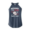 thumbnail image 1 of Disney - The Aristocats - Because I'm A Lady - Juniors High Neck Tank Top, 1 of 5