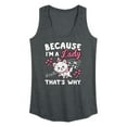 thumbnail image 1 of Disney - The Aristocats - Because I'm A Lady - Women's Racerback Tank Top, 1 of 5