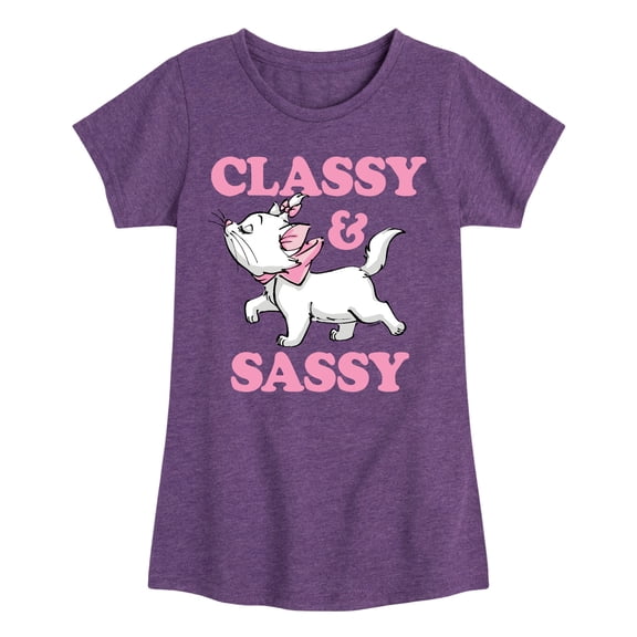 Disney - The Aristocats - Classy & Sassy Marie - Toddler & Youth Girls Short Sleeve Graphic T-Shirt