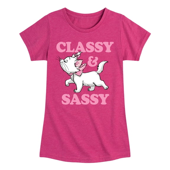 Disney - The Aristocats - Classy & Sassy Marie - Toddler & Youth Girls Short Sleeve Graphic T-Shirt