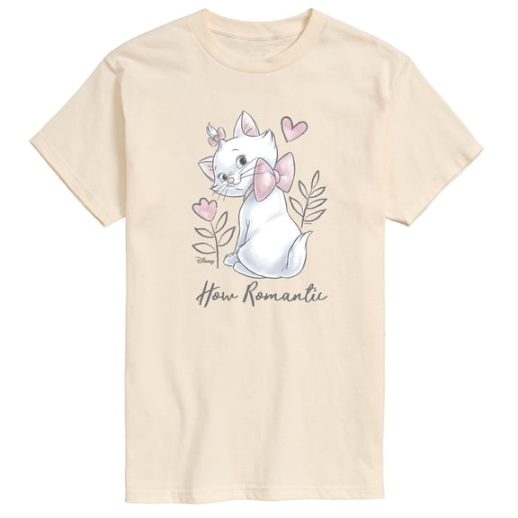Disney - The Aristocats - How Romantic Marie - Men's Short Sleeve Graphic T-Shirt