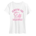 thumbnail image 1 of Disney - The Aristocats - Judging You Silently - Women's Short Sleeve Graphic T-Shirt, 1 of 5
