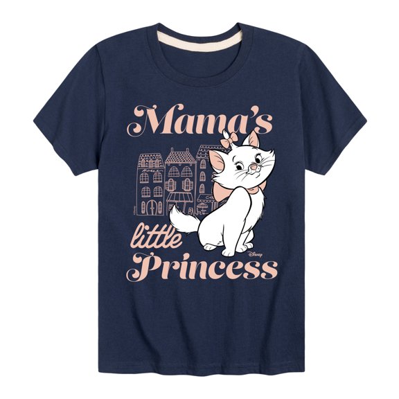 Disney - The Aristocats - Mamas Little Princess - Youth And Toddler Short Sleeve Graphic T-Shirt